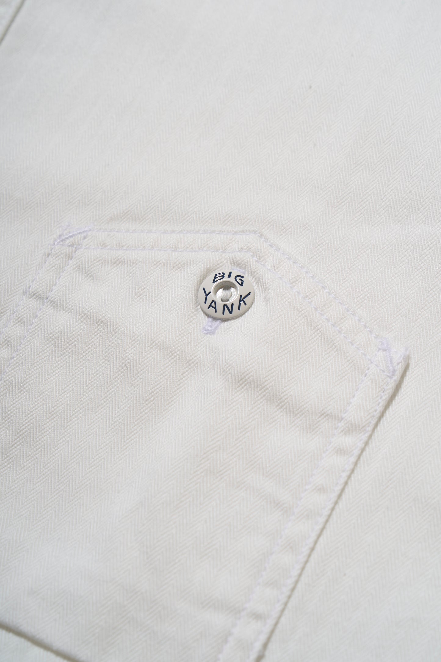 【 26SS 】BIGYANK Y1943 L/W HBT SHIRT / WHITE