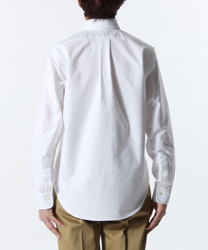 ANATOMICA BD SHIRT IDEAL OXFORD / DULL WHITE
