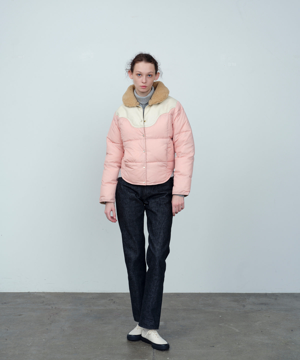 【 25FW 】RMFC HERITAGE JILLIAN JACKET / PINK