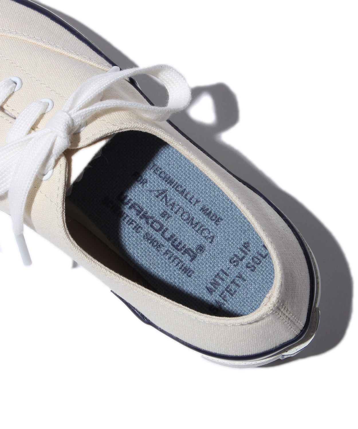 WAKOUWA CANVAS OX LOW WHITE SOLE / OFF WHITE