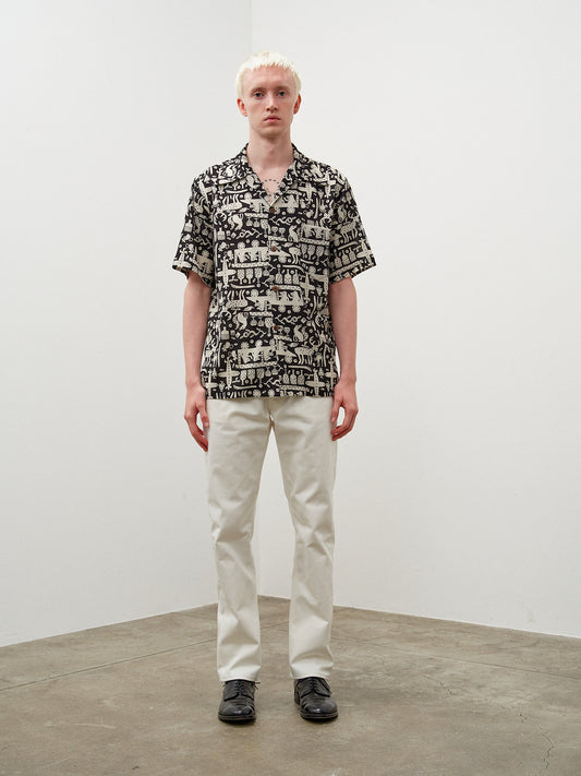 ANATOMICA EZO SHIRT / BLACK