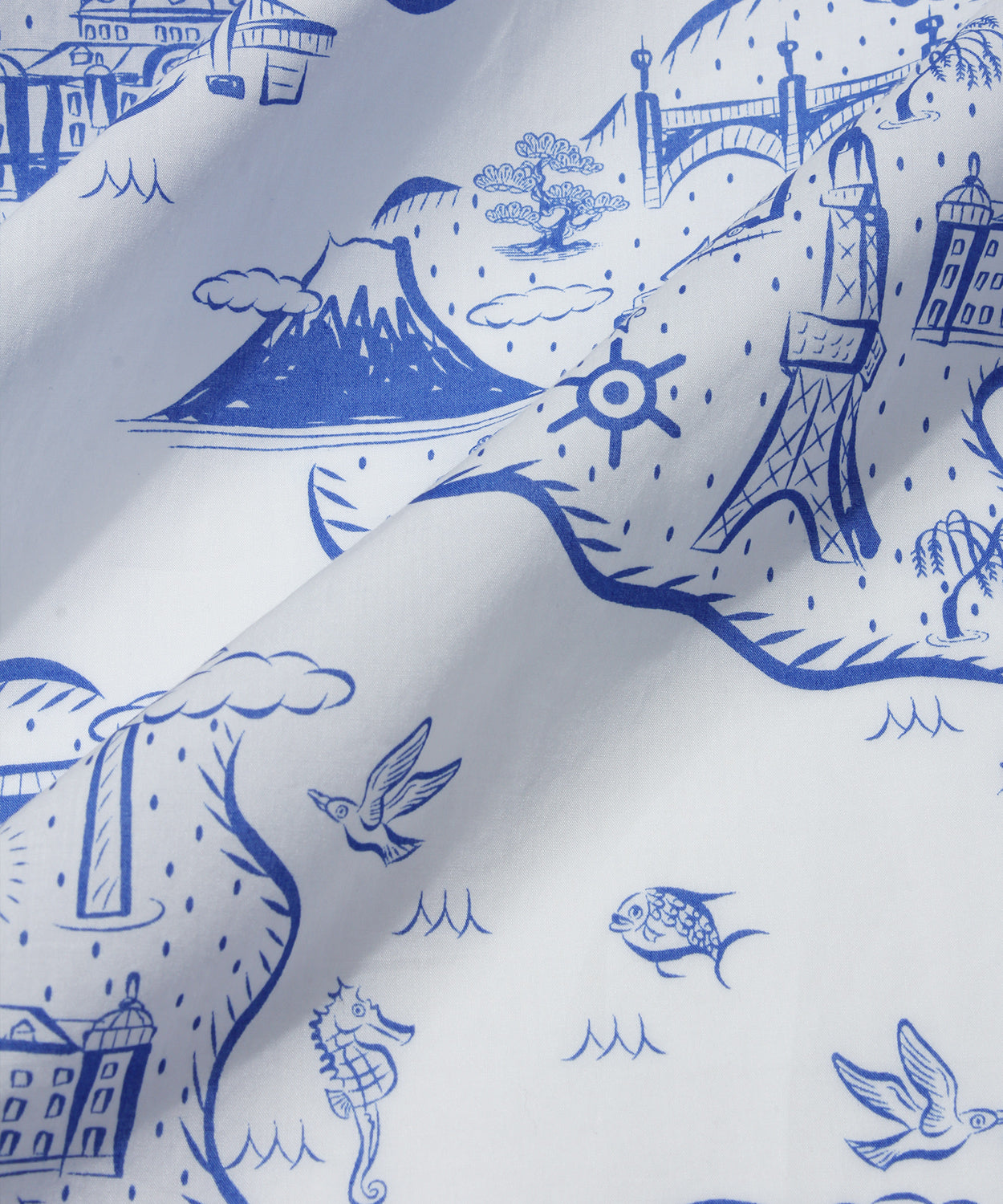 ANATOMICA EDOMAE SHIRT / WHITE