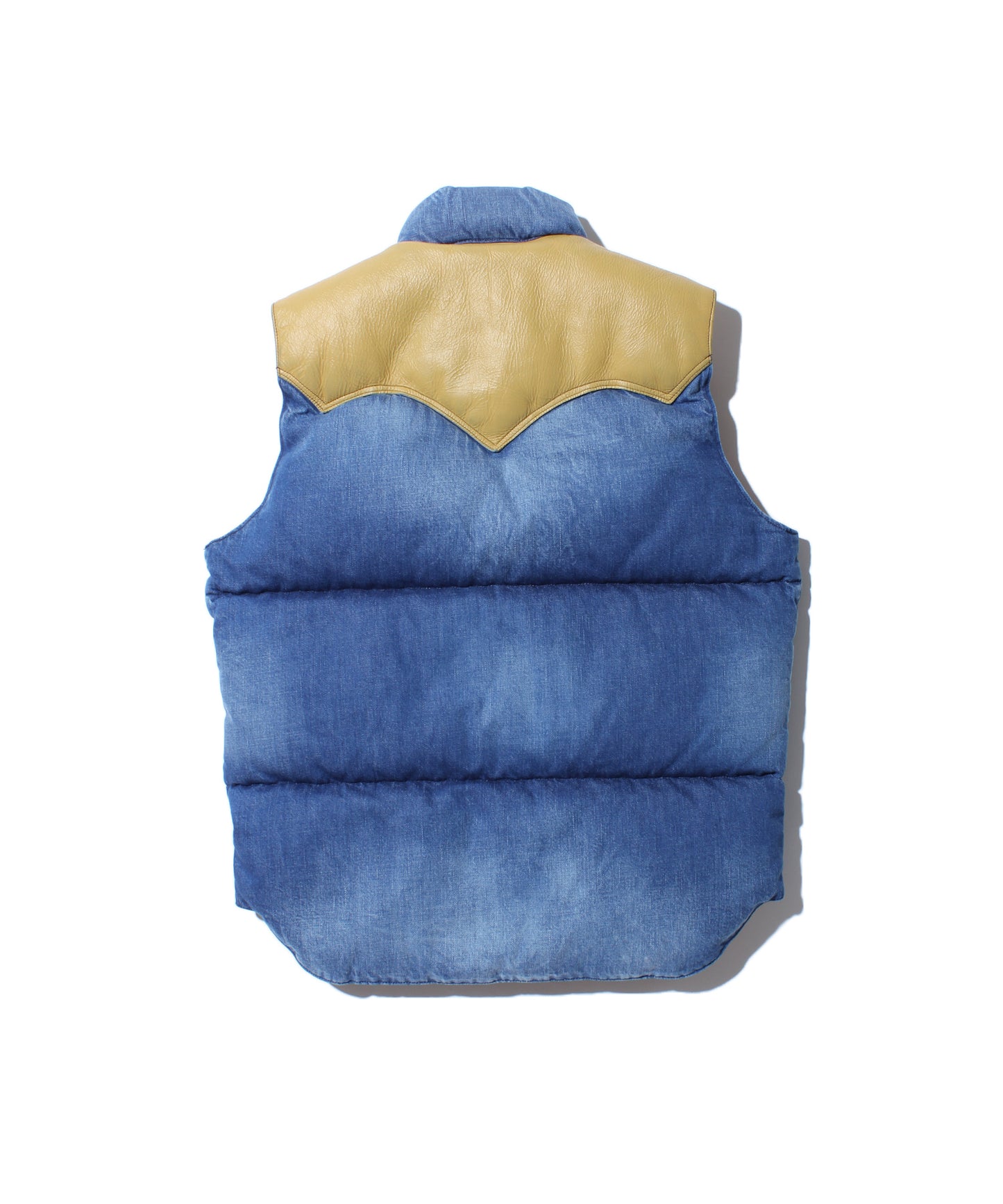 【 50th Anniv. 】RMFC HERITAGE DOWN VEST DENIM / INDIGO USED WASH