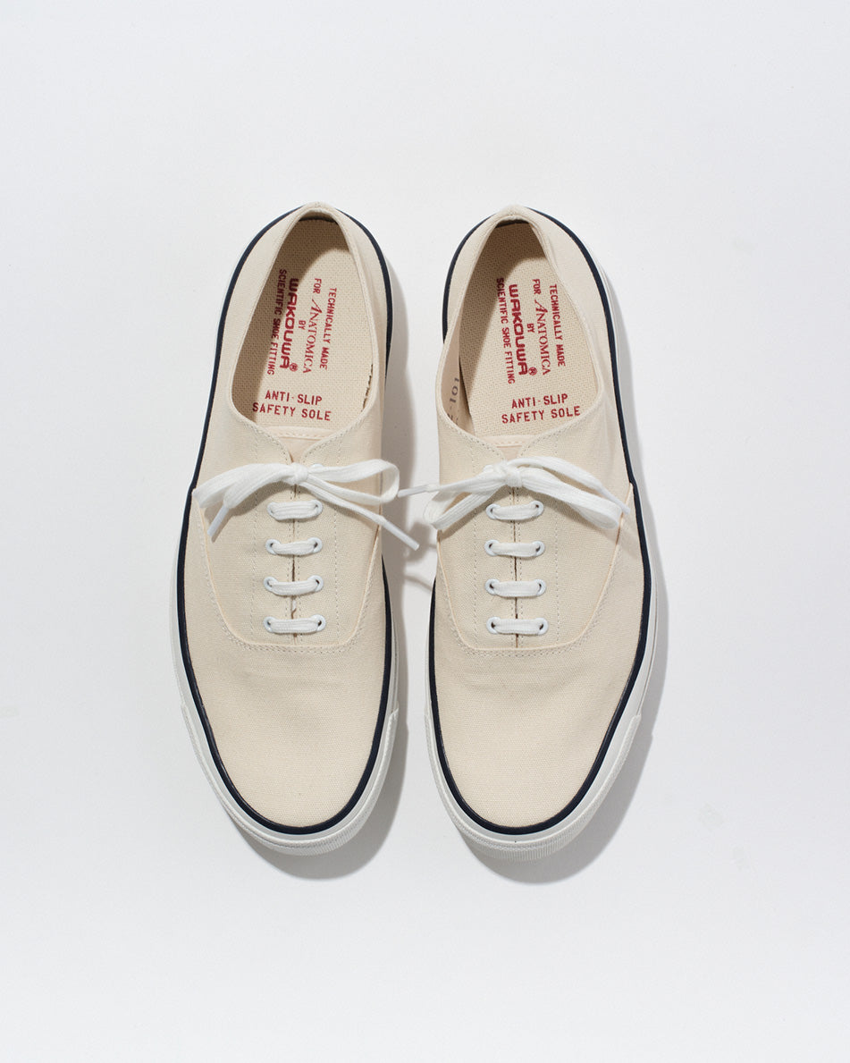 【 26SS 】WAKOUWA CANVAS OX LOW WHITE SOLE / OFF WHITE