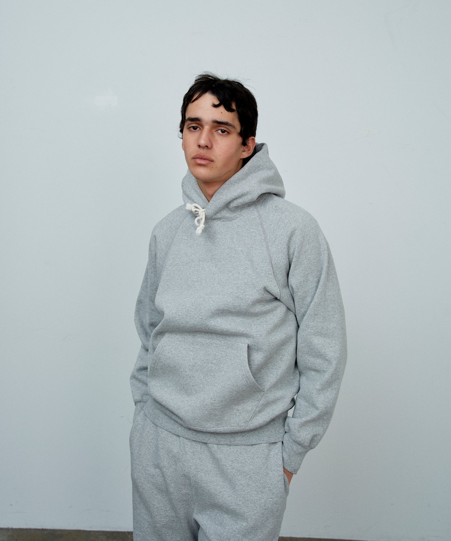 25FW 】ANATOMICA SWEAT RAGLAN PARKA / GREY – A'r11551 FUKUOKA