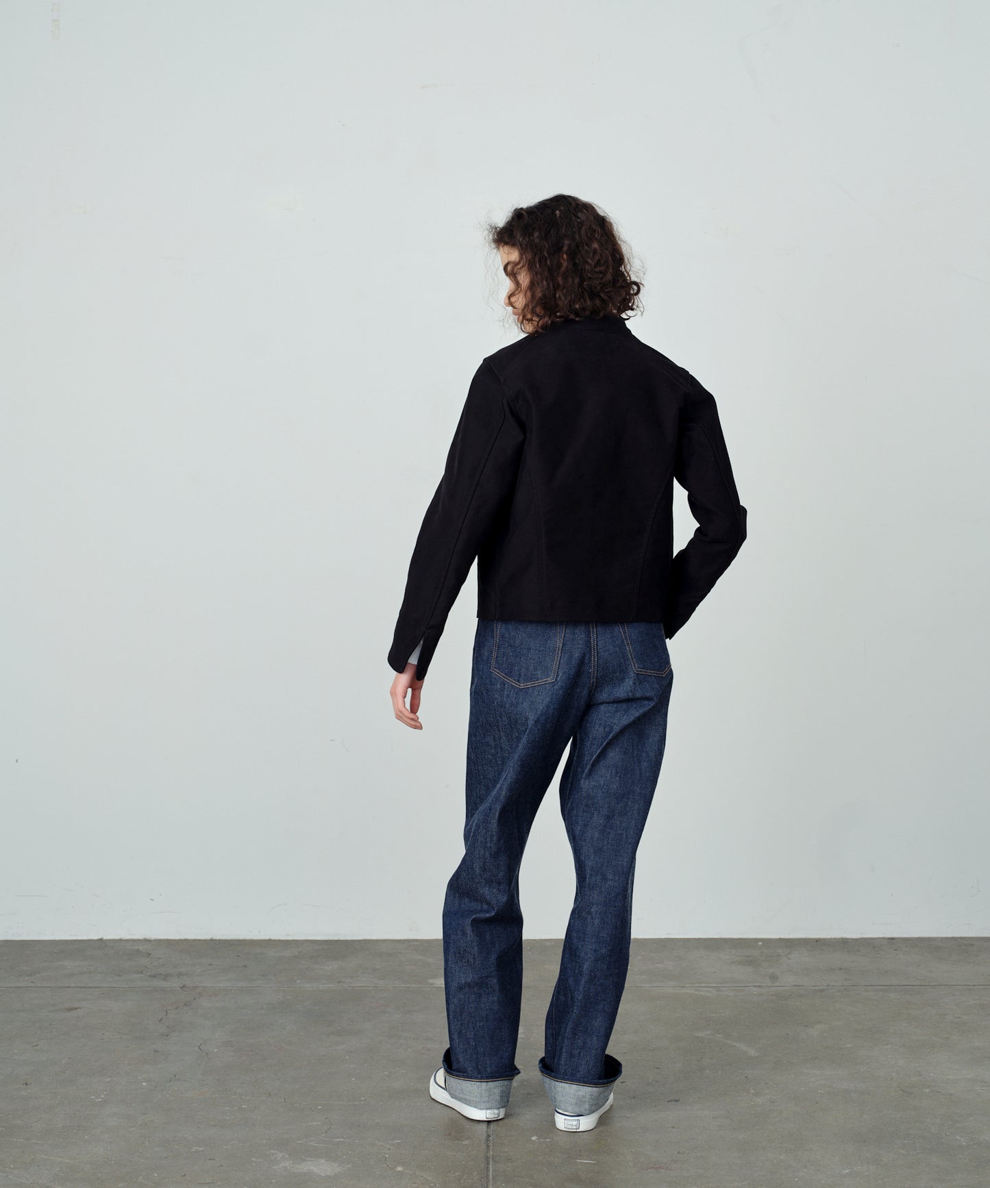 【 25FW 】ANATOMICA LADIES DOLMAN MOLESKIN / BLACK