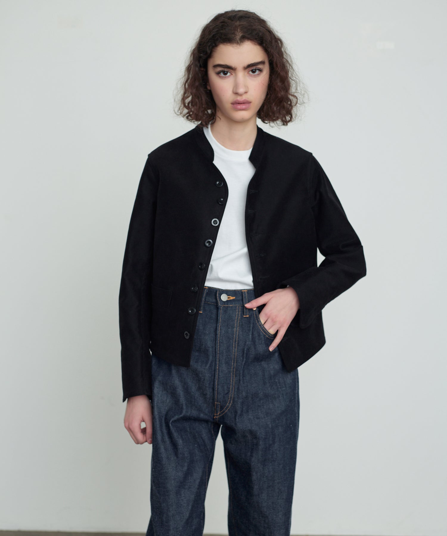 25FW 】ANATOMICA LADIES DOLMAN MOLESKIN / BLACK – A'r11551 FUKUOKA