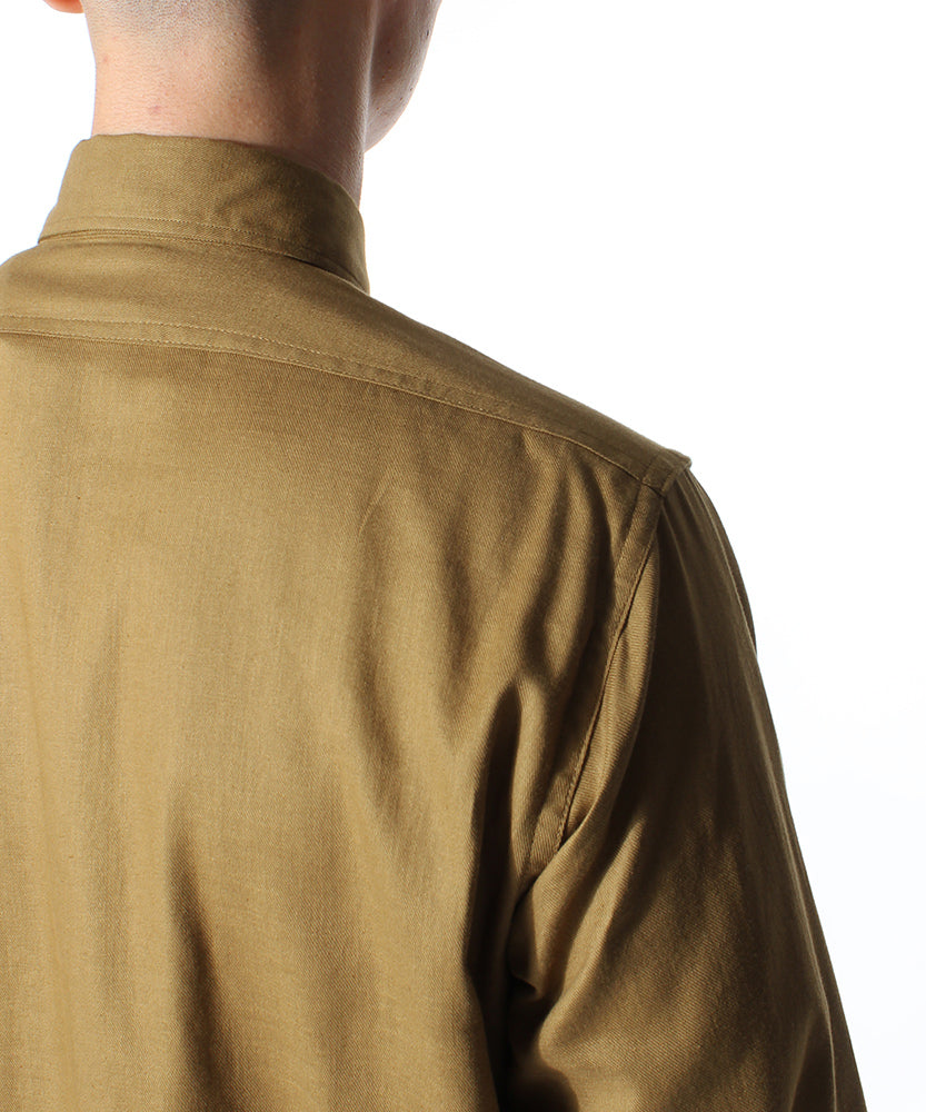 ANATOMICA BIG A SHIRT ARMY TWILL / OLIVE