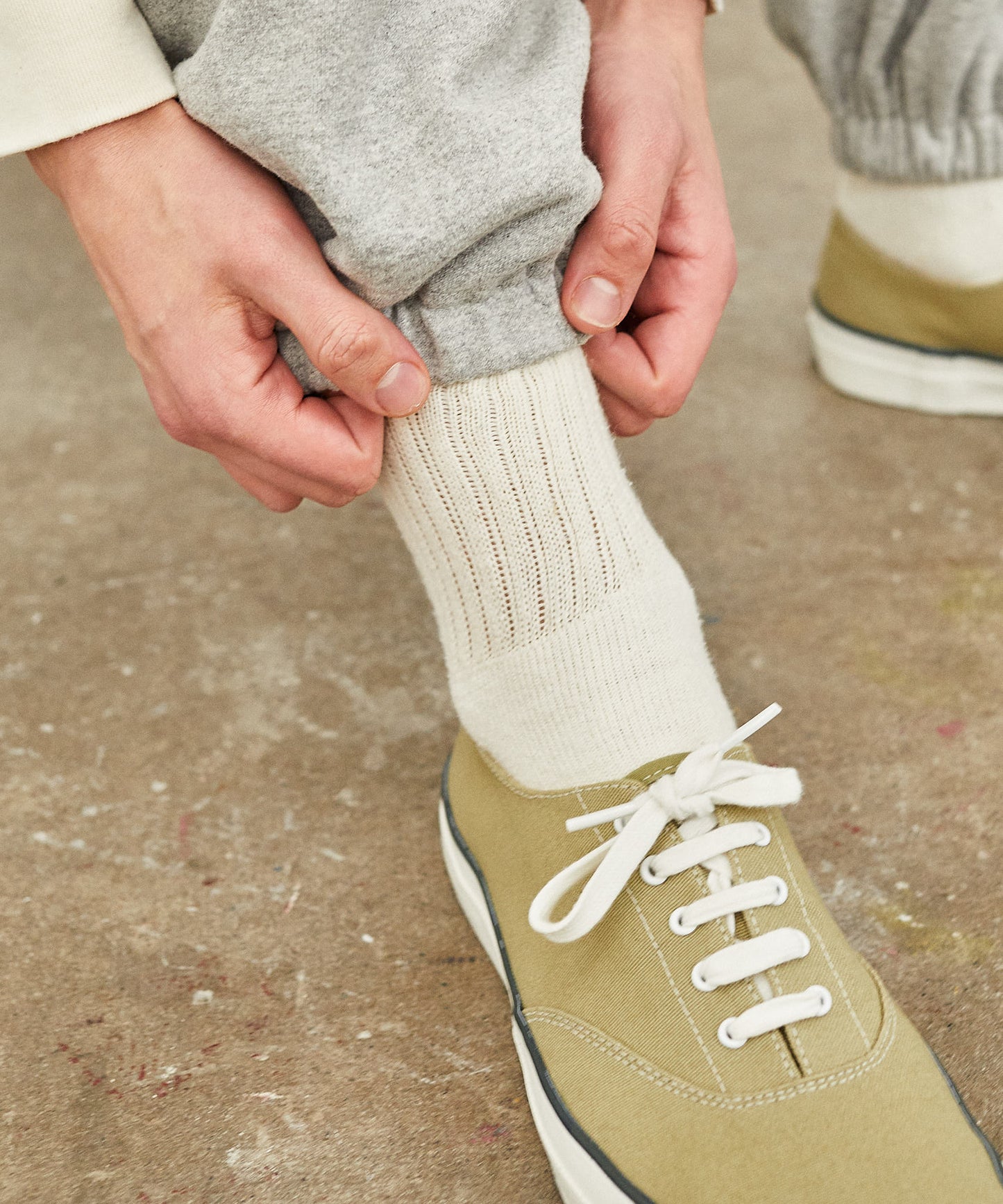 【 25FW 】ANATOMICA SWEAT PANTS / GREY