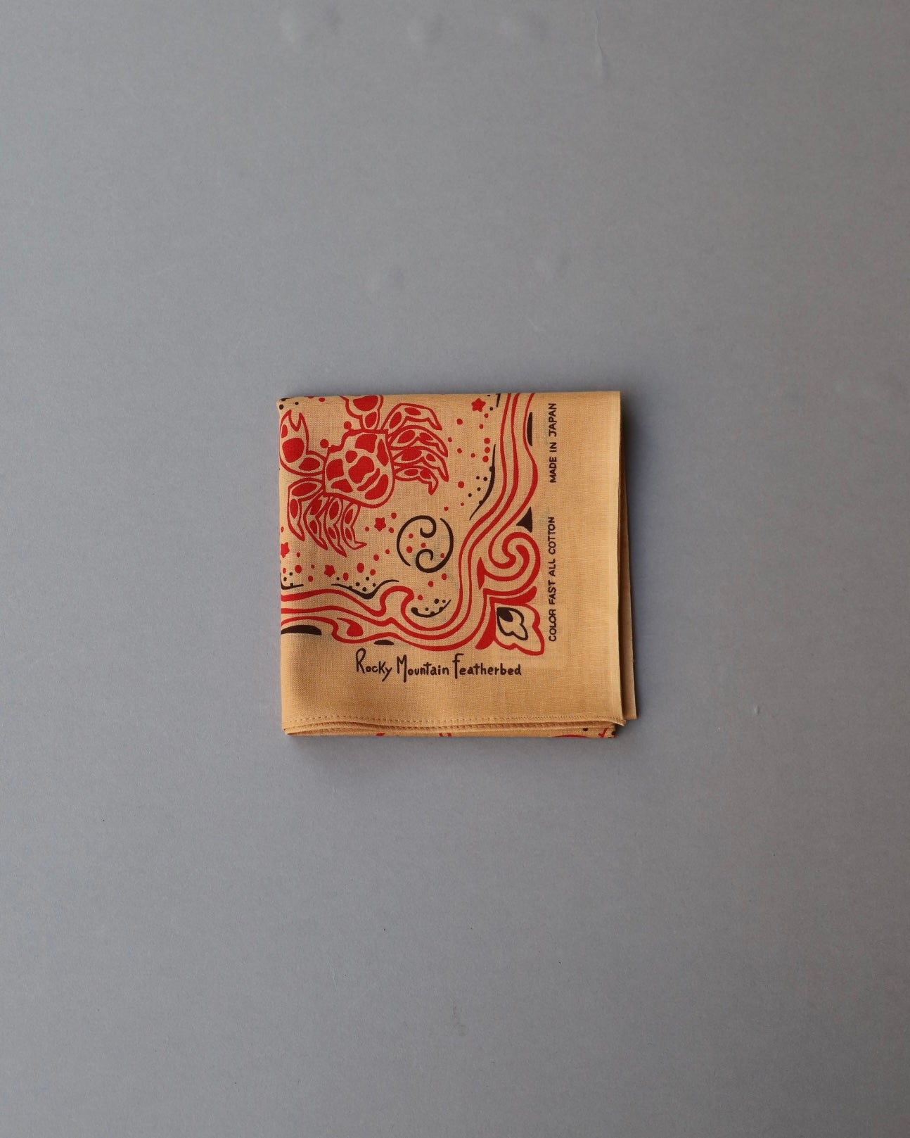 Anatomica緞面圍巾/ IK藍色