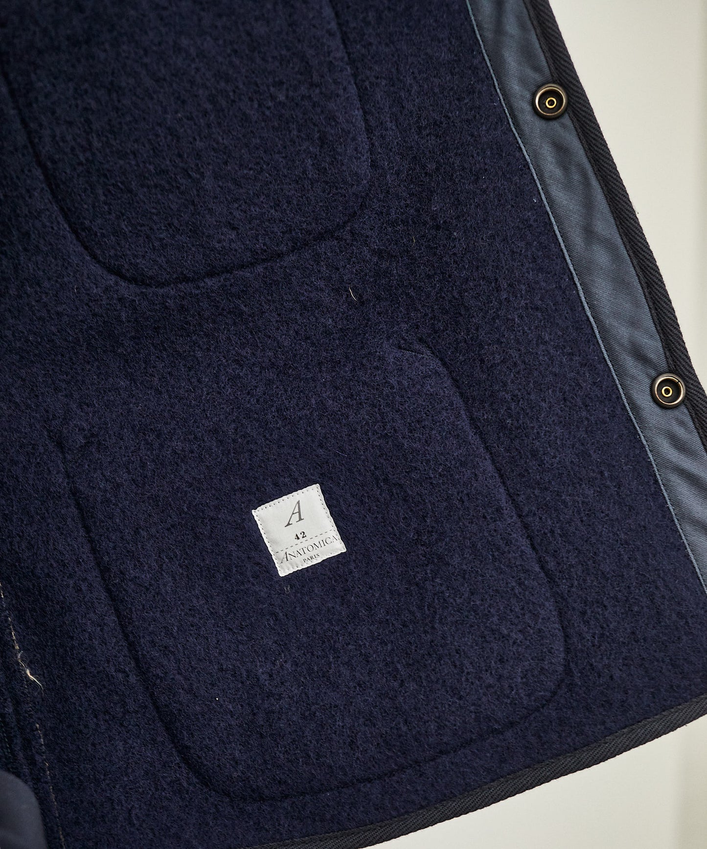 ANATOMICA BEACH CLOTH JACKET / D.NAVY