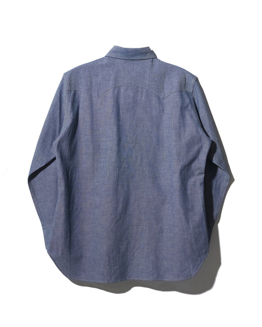 【 26SS 】ANATOMICA BIG A HARRISON SHIRT CHAMBRAY / INDIGO NON WASH