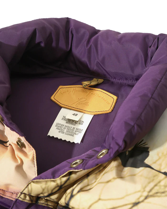 【 25FW 】Needles × RMFC Crane Yoke Down Jacket / PURPLE
