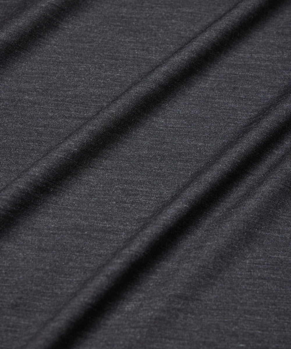 【 26FW 】 ANATOIMCA SFM TURTLE NECK TEE / CHARCOAL