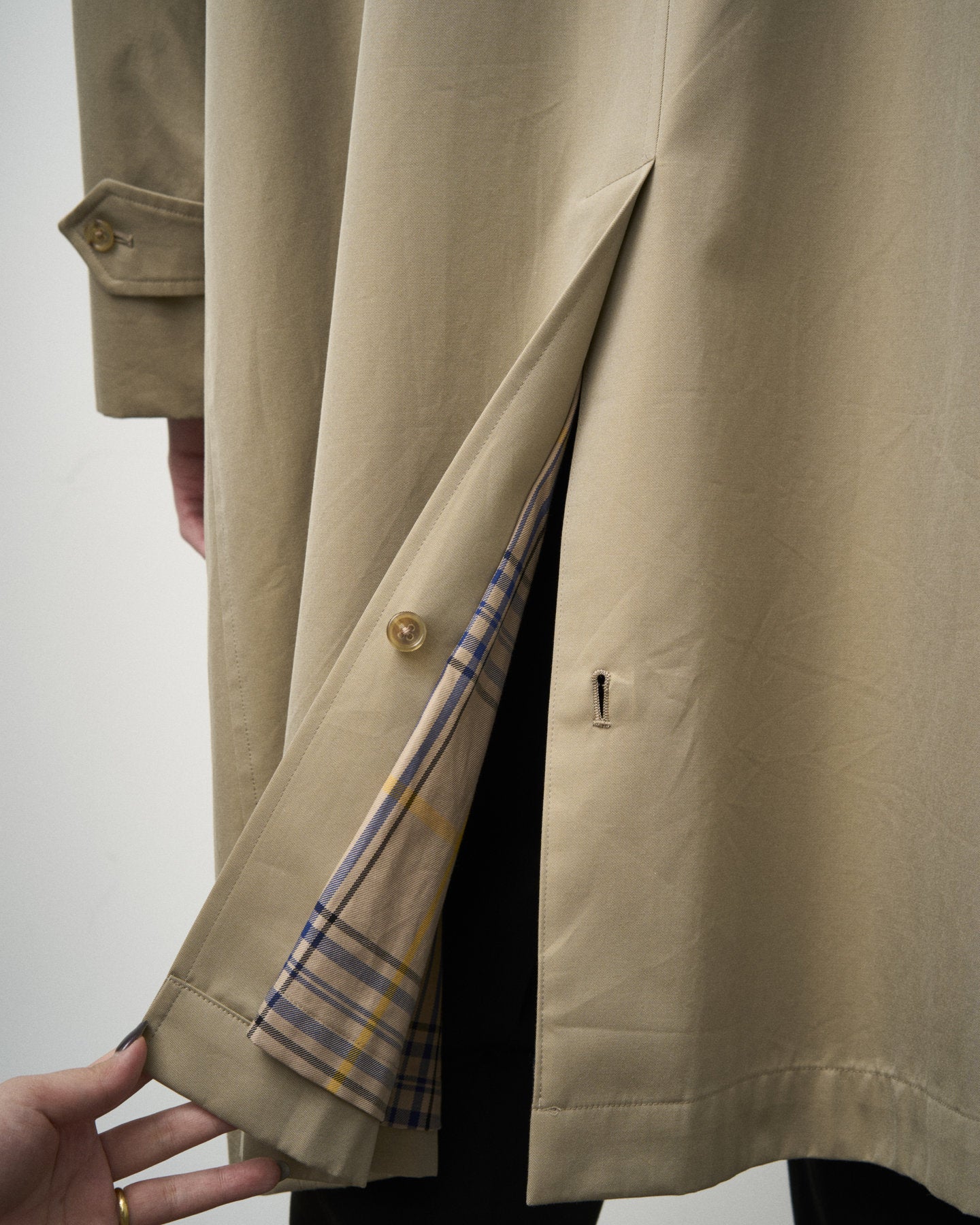 【 26FW 】ANATOMICA SINGLE RAGLAN COAT I / BEIGE