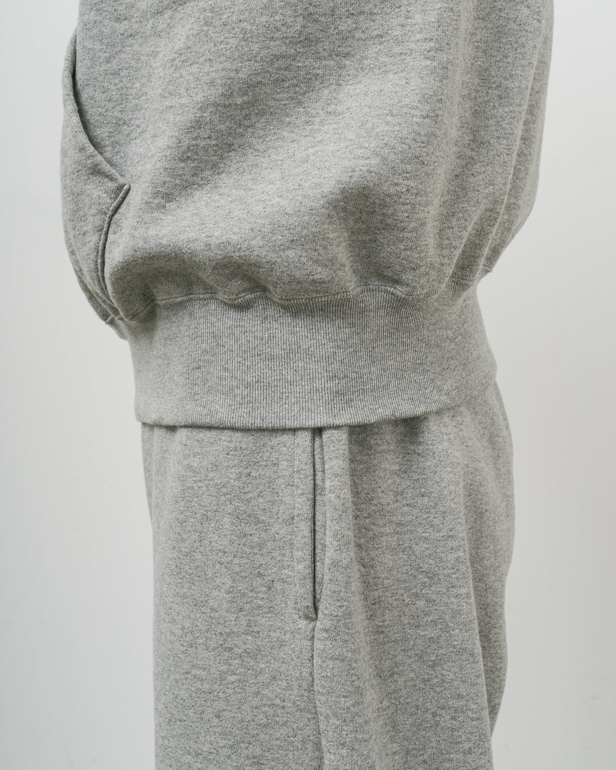 【 26FW 】 ANATOMICA SWEAT RAGLAN PARKA / GREY