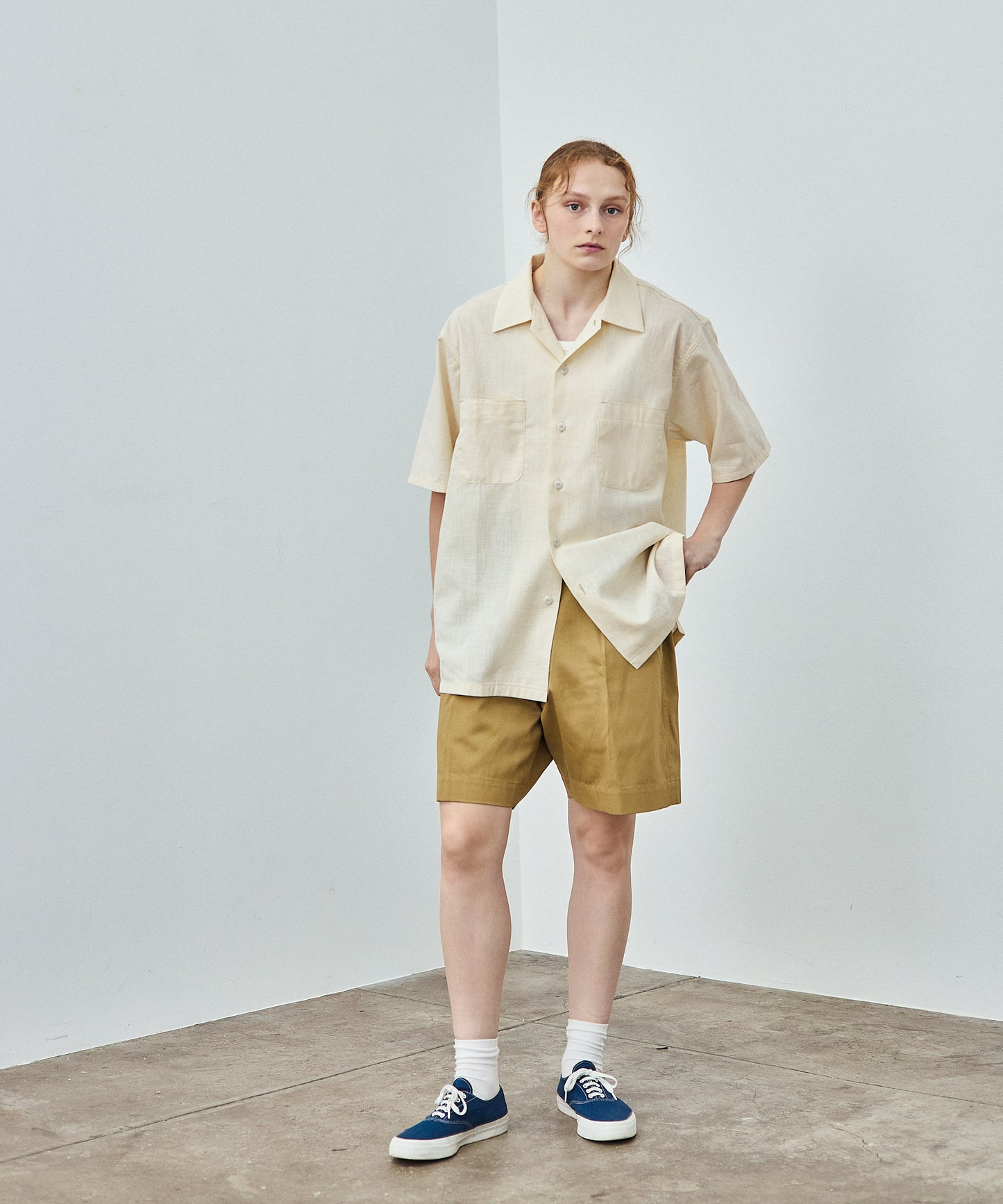 【 25SS 】BIGYANK 1954 QLS CHAMBRAY / NATURAL