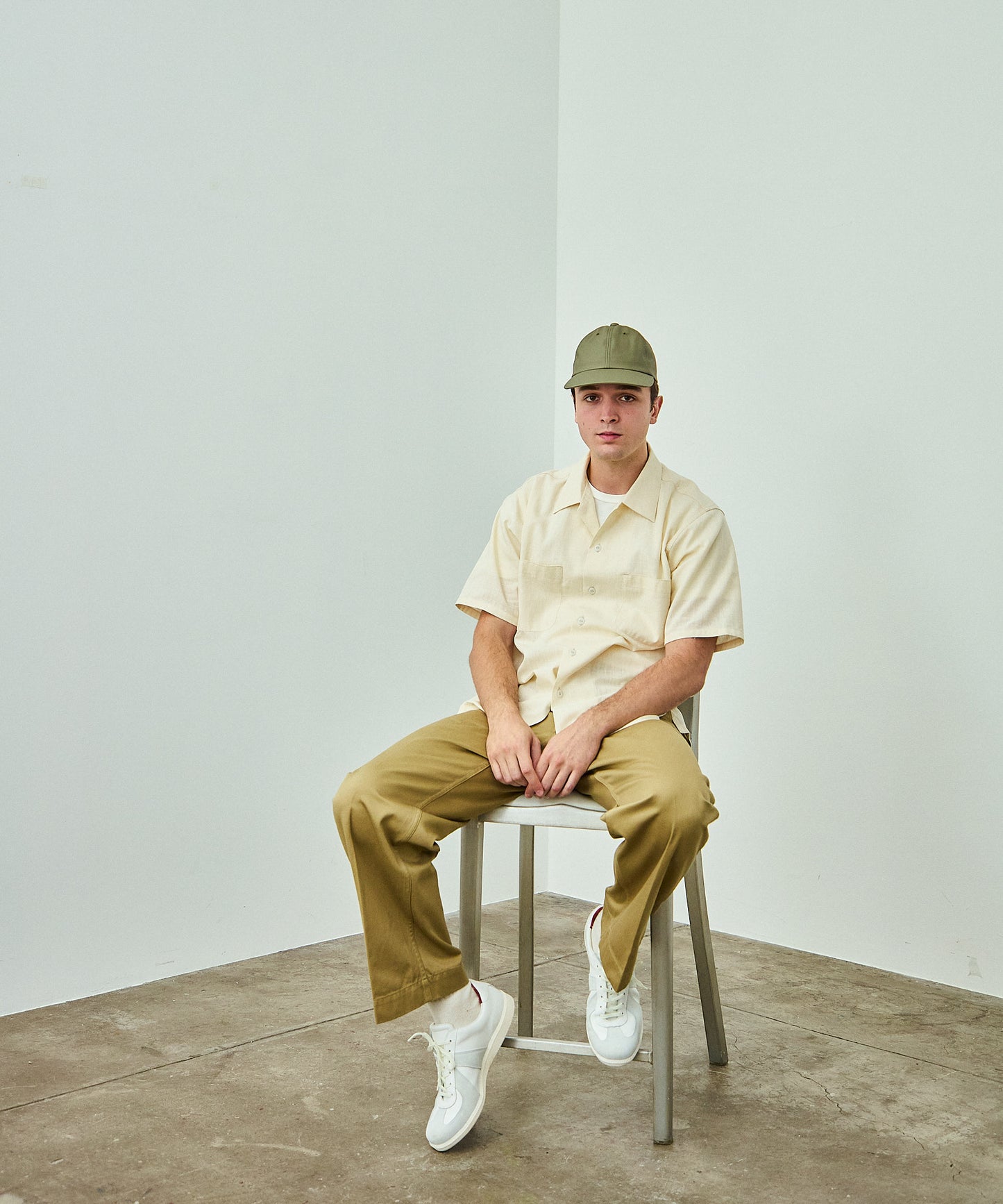 【 25SS 】Der SAMMLER TACKLE CAP VTG COATED SATEEN / OLIVE