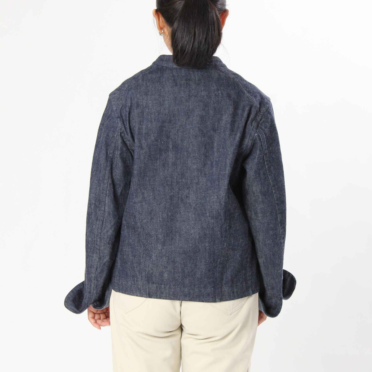 ANATOMICA LADIES DOLMAN DENIM / INDIGO NON WASH