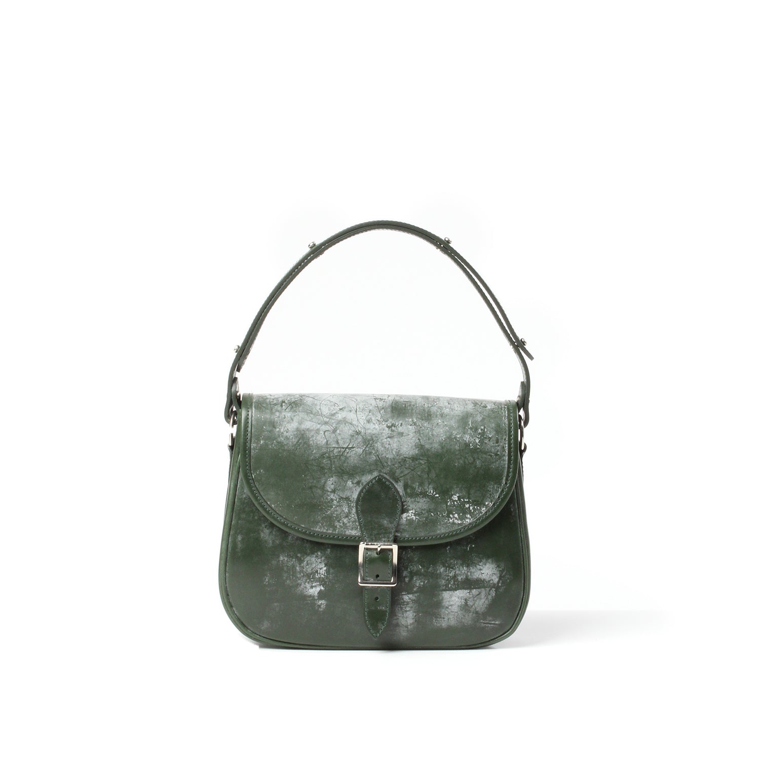 ANATOMICA WRNS SHOULDER BAG SMALL / BOTTLE GREEN