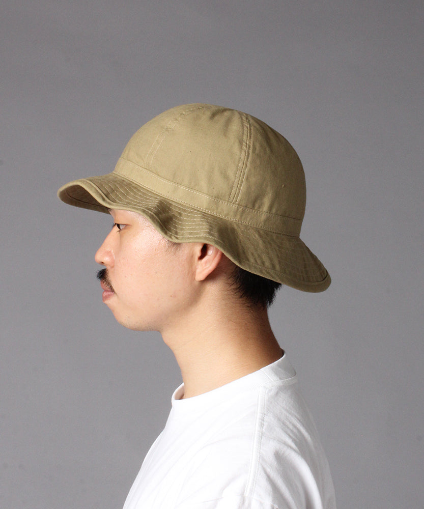 Der SAMMLER TACKLE HAT DEADSTOCK COTTON LINEN / BEIGE