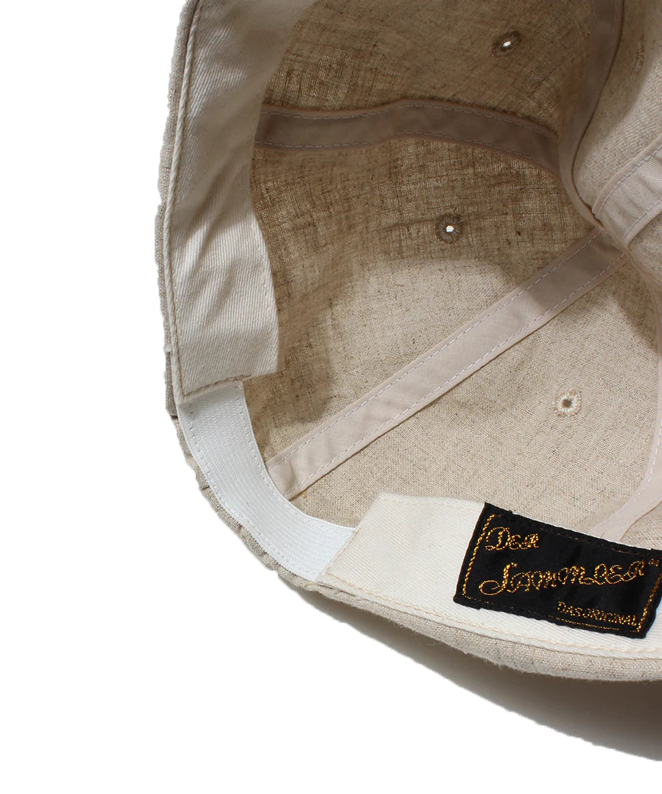 Der SAMMLER TACKLE CAP COTTON LINEN / NATURAL