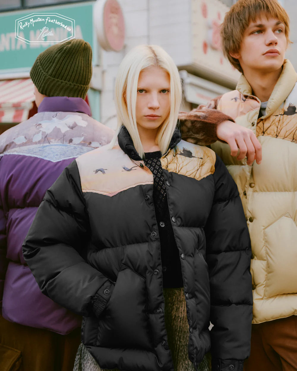 【 25FW 】Needles × RMFC Crane Yoke Down Vest / BLACK