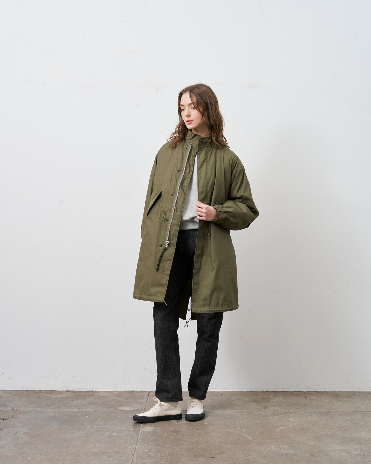【 26FW 】RMFC M65 FISHTAIL VTG POPLIN with LINER / OLIVE