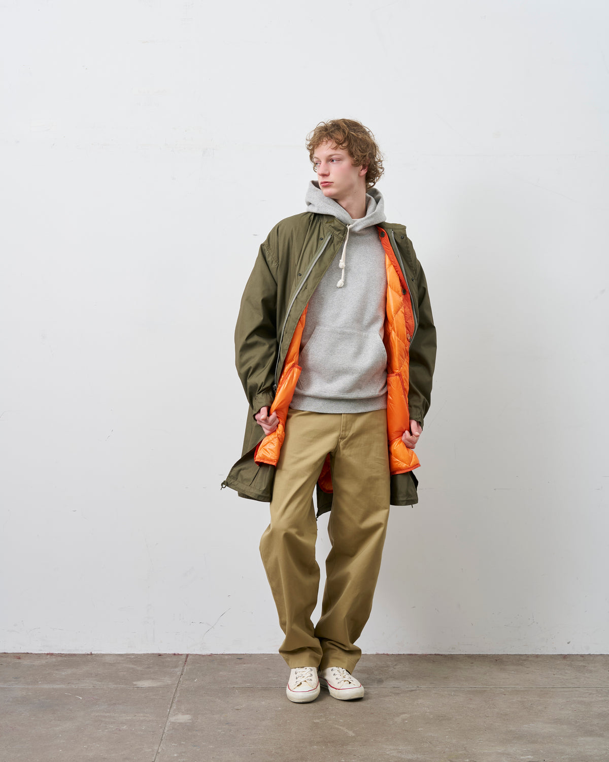 【 26FW 】RMFC M65 FISHTAIL VTG POPLIN with LINER / OLIVE