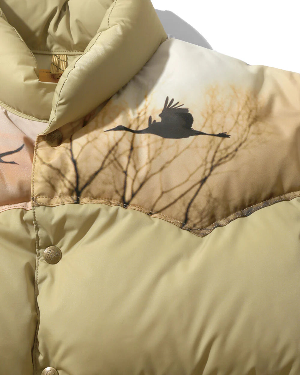 【 25FW 】Needles × RMFC Crane Yoke Down Vest / TAN