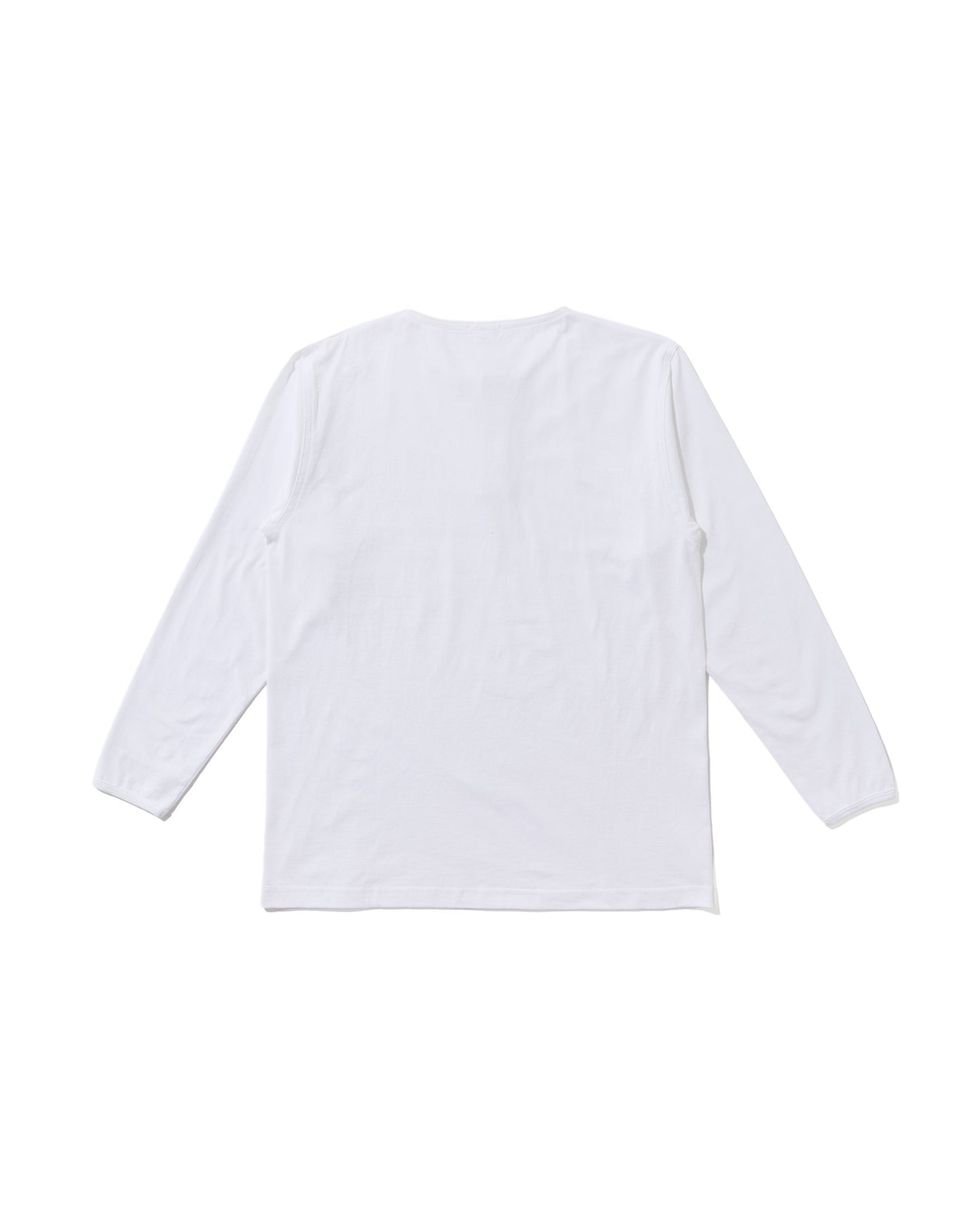 【 26SS 】BIGYANK HENRY NECK LS  TEE / WHITE