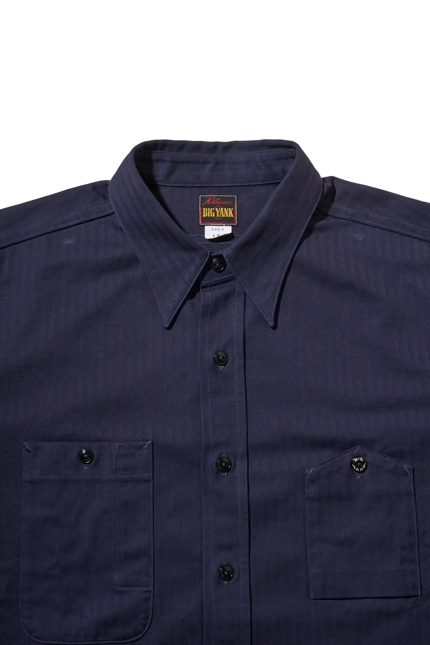 【 26SS 】BIGYANK Y1944 HBT SHIRT / NAVY