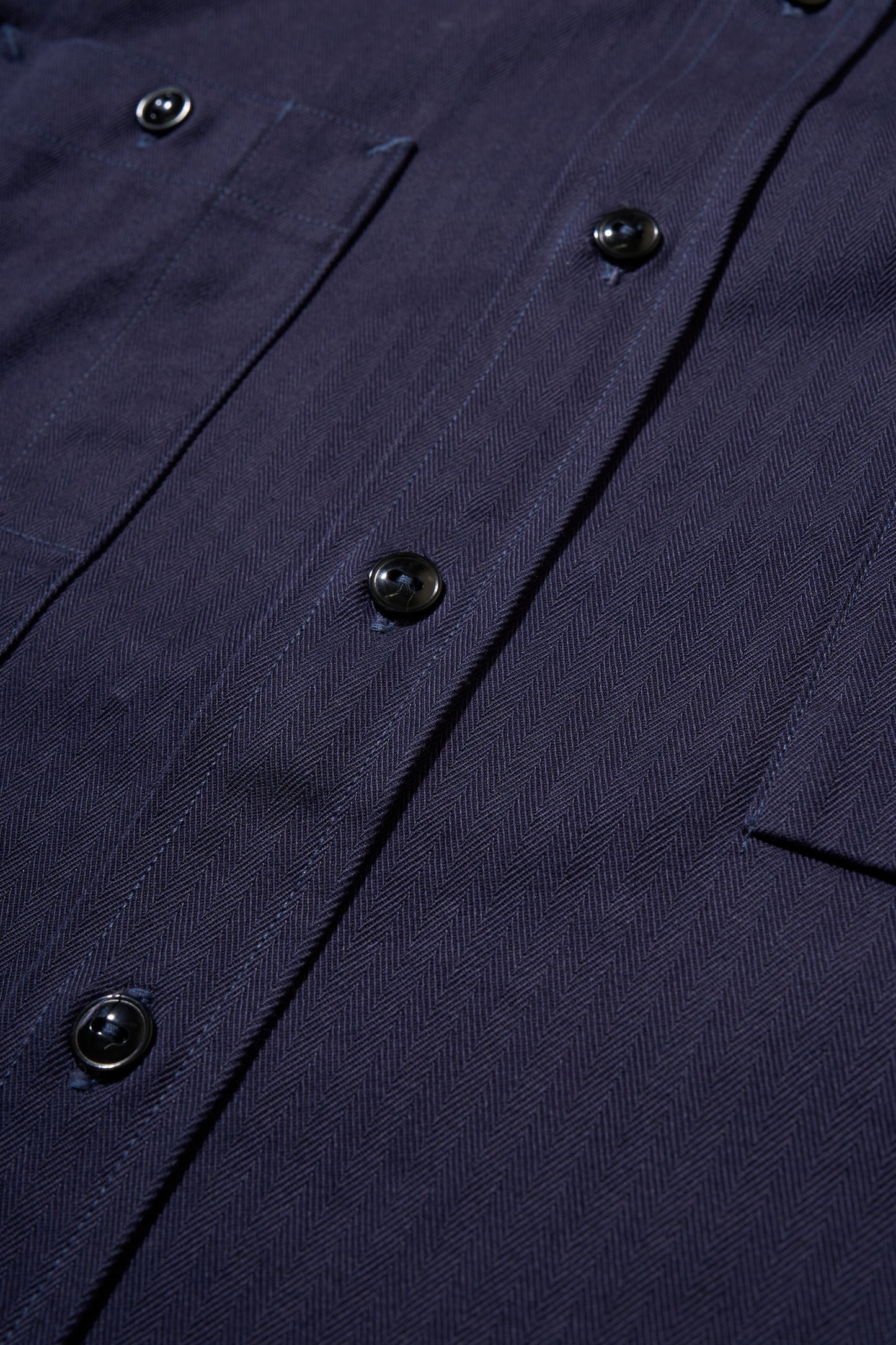【 26SS 】BIGYANK Y1944 HBT SHIRT / NAVY