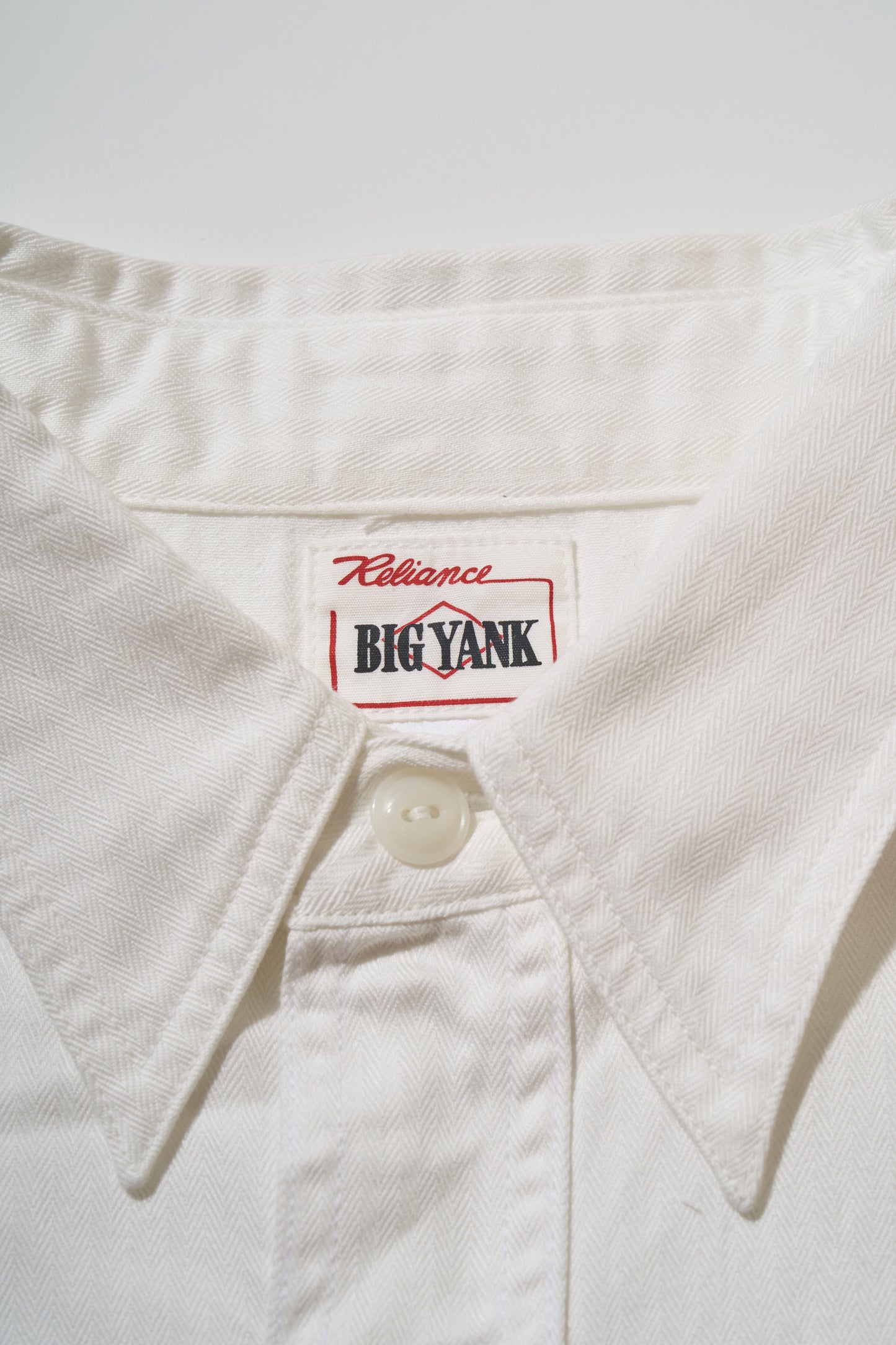 【 26SS 】BIGYANK Y1943 L/W HBT SHIRT / WHITE