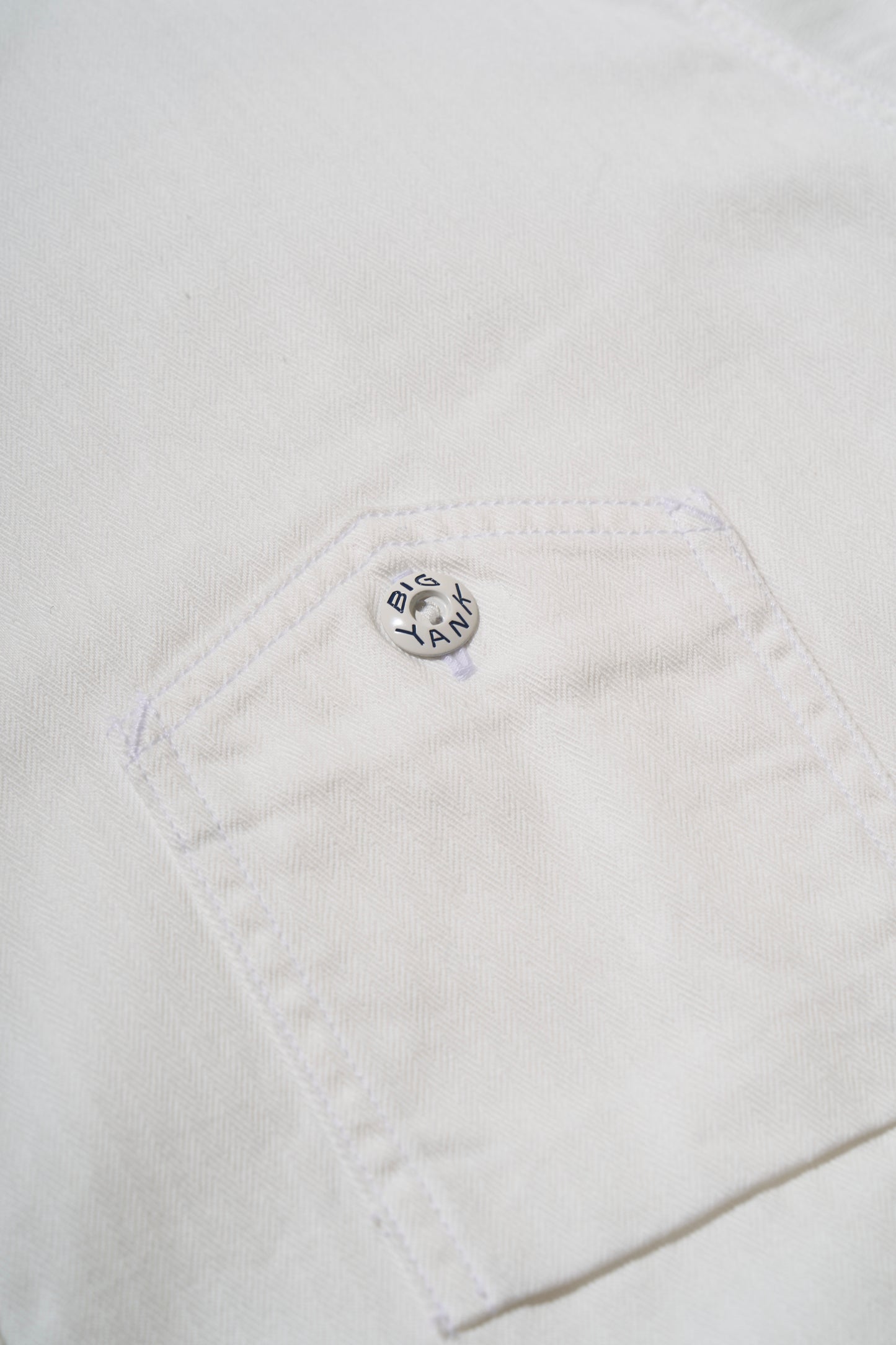 【 26SS 】BIGYANK Y1943 L/W HBT SHIRT / WHITE