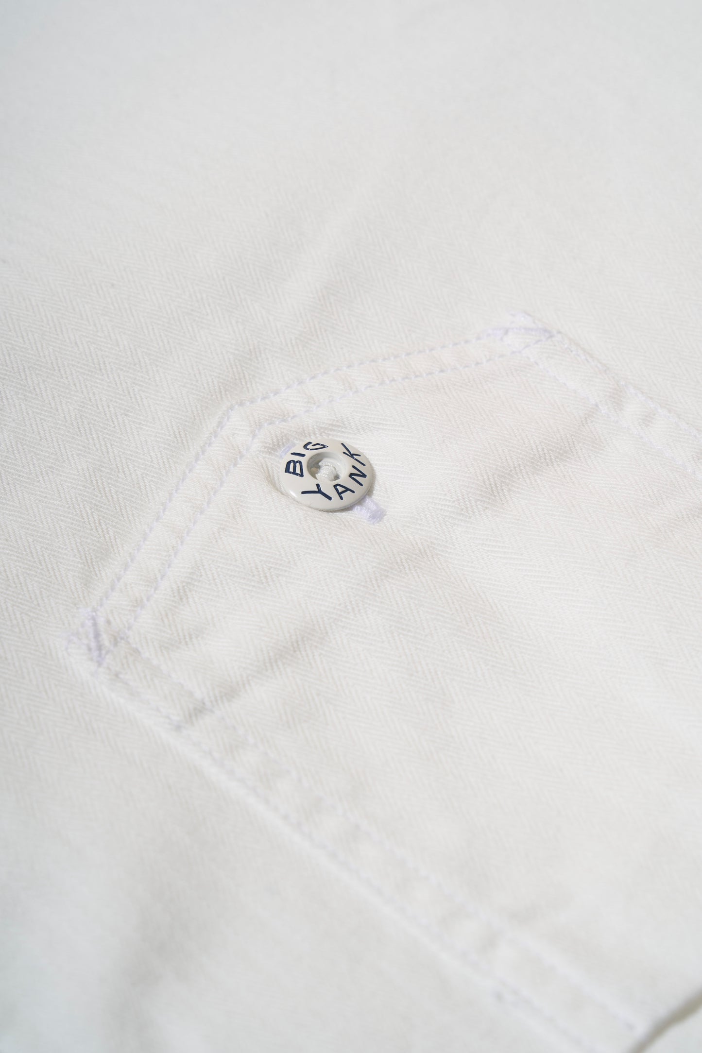 【 26SS 】BIGYANK Y1943 L/W HBT SHIRT / WHITE