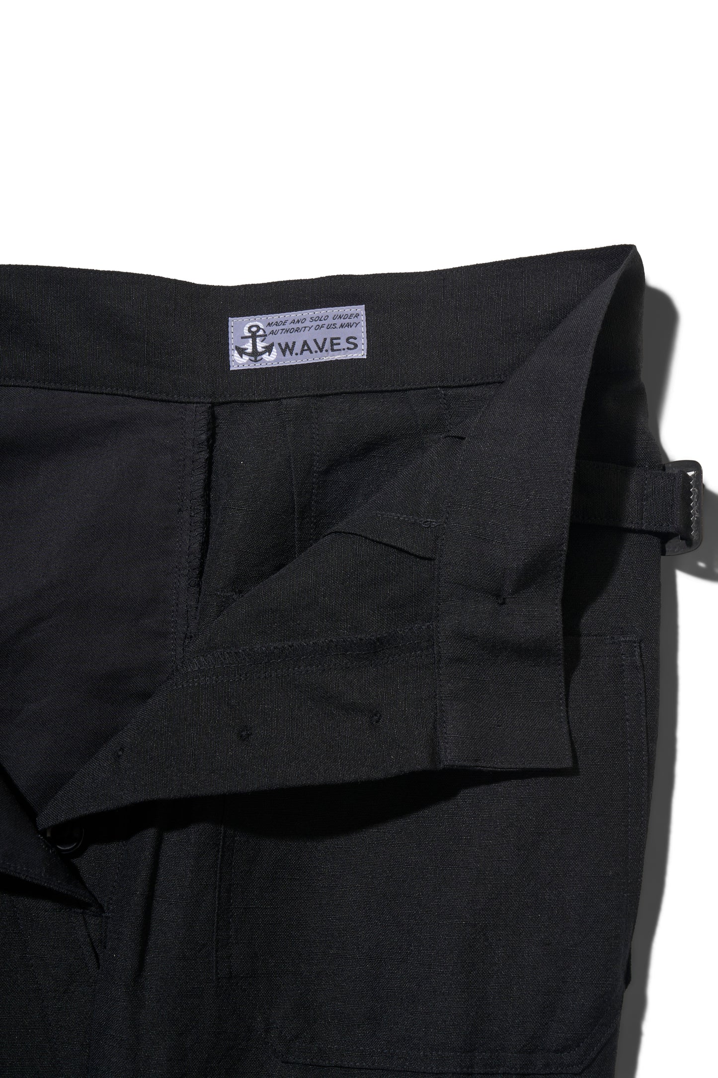 【 26SS 】ANATOMICA WAVES W/L CLOTH / BLACK