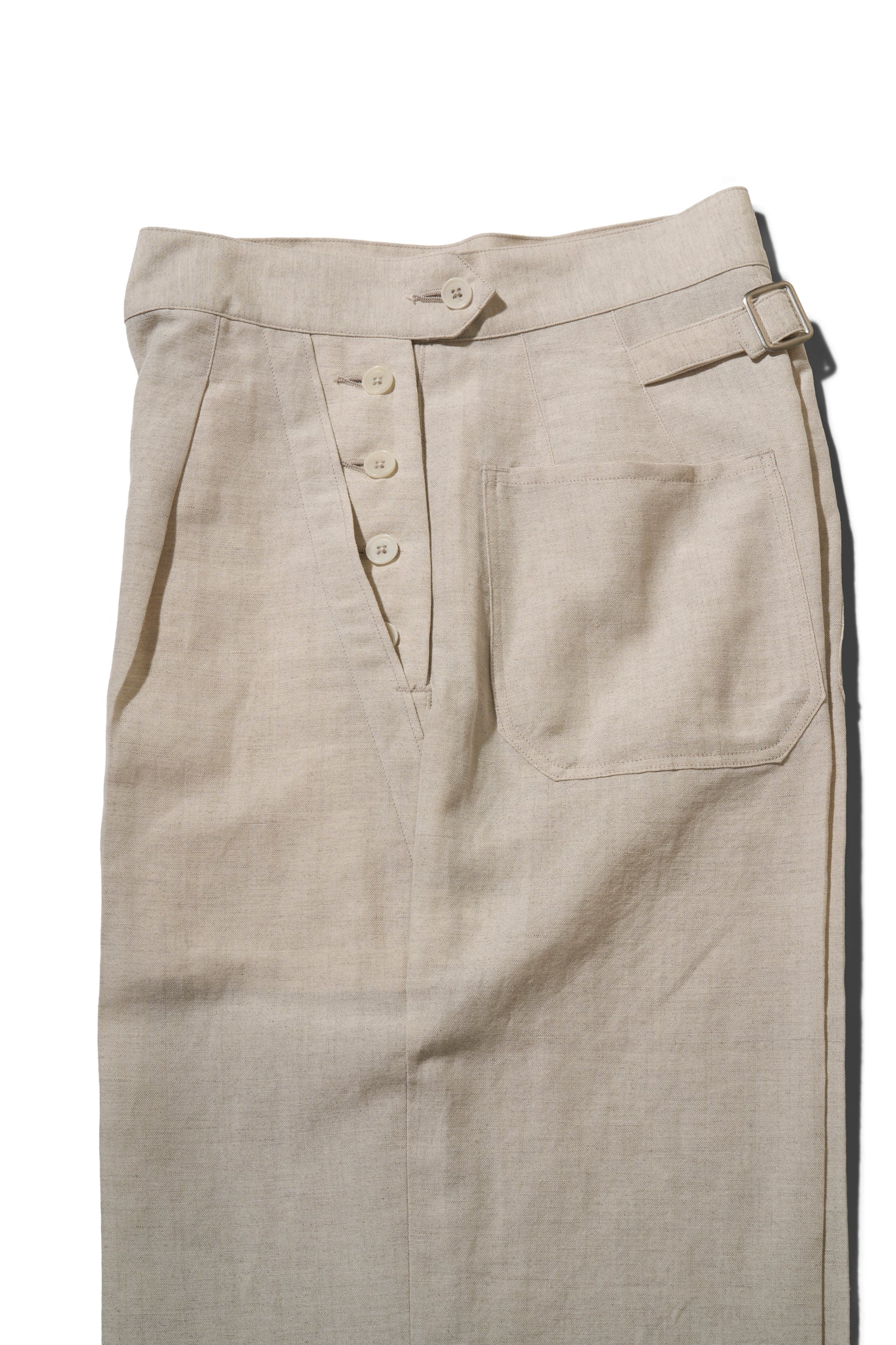 【 26SS 】ANATOMICA WAVES W/L CLOTH / NATURAL