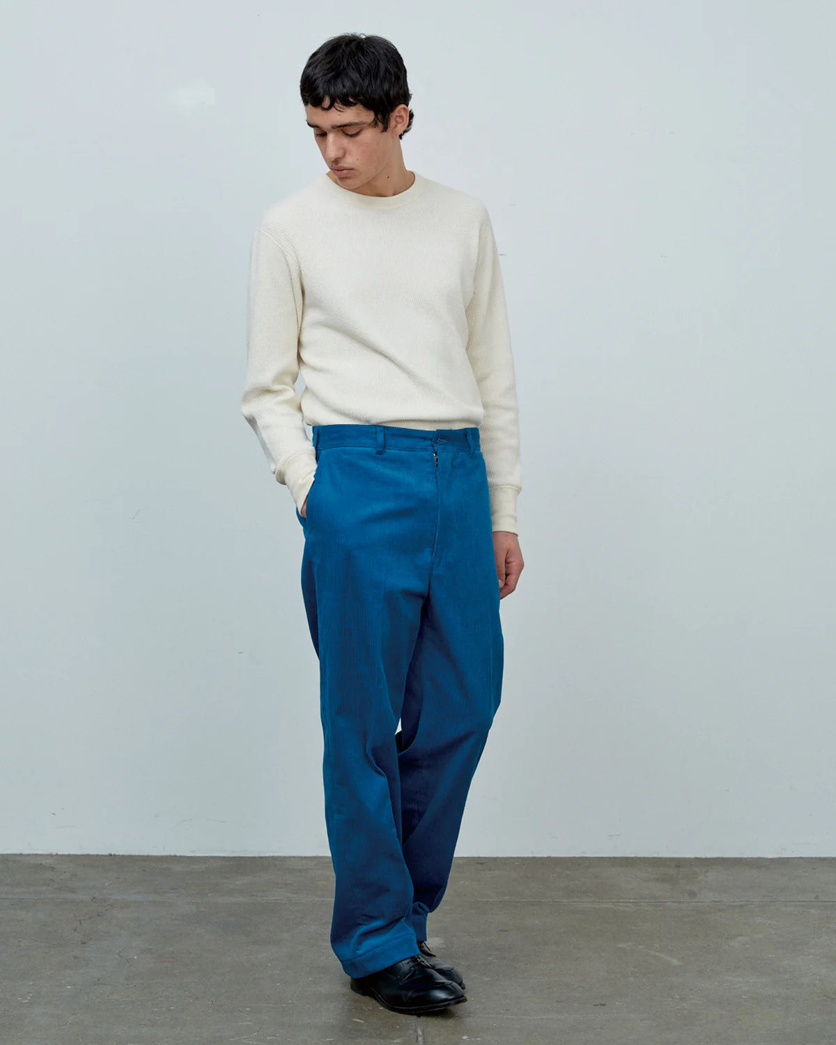 【 25FW 】BIG YANK 1963 TROUSERS CORDUROY / TURQUOISE