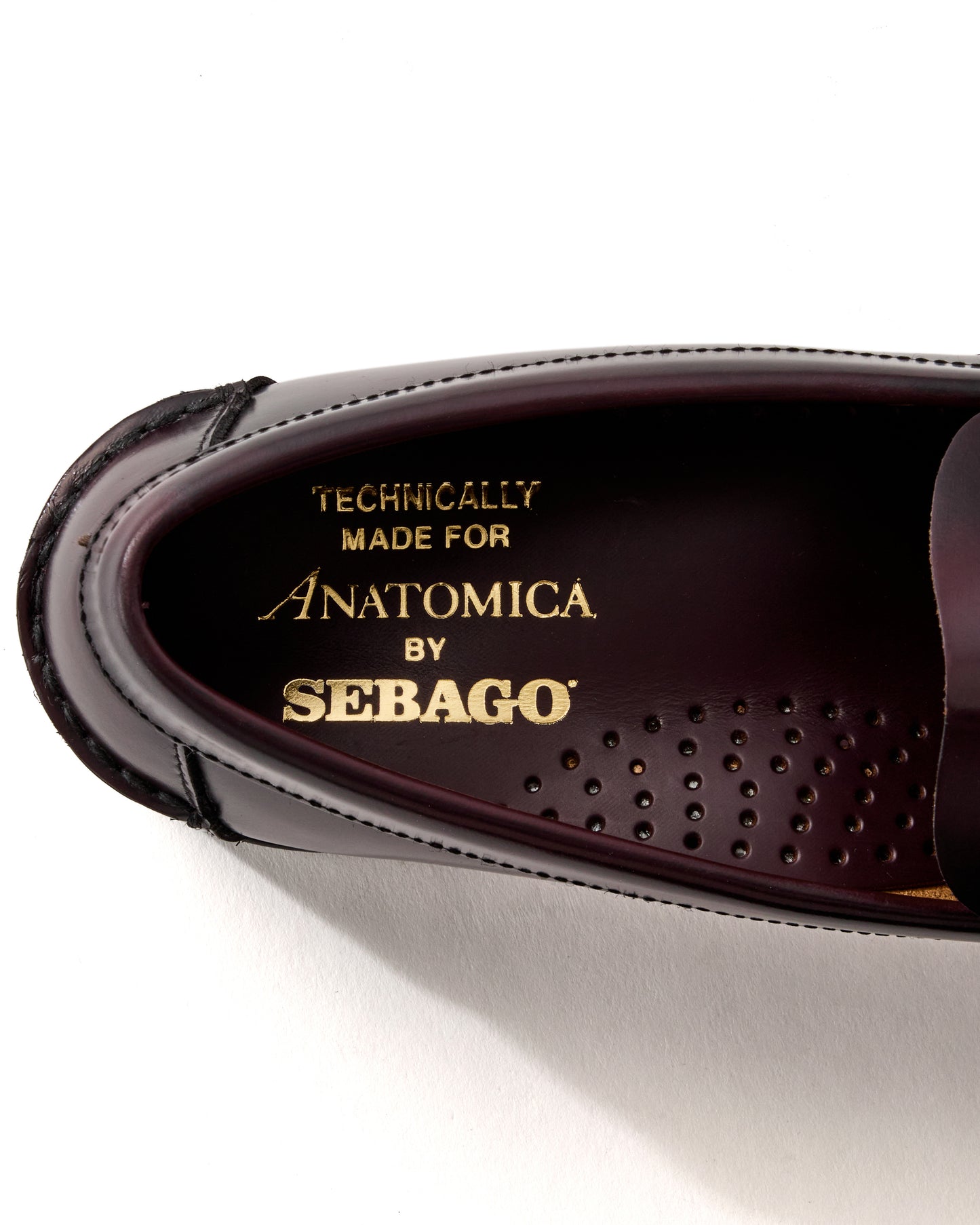 【 26SS 】ANATOMICA × SEBAGO CLASSIC DAN LOAFER / BURGUNDY
