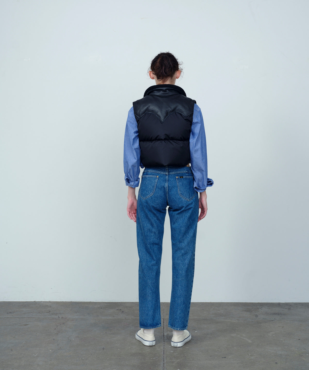 【 25FW 】RMFC HERITAGE ANNELLE VEST / BLACK