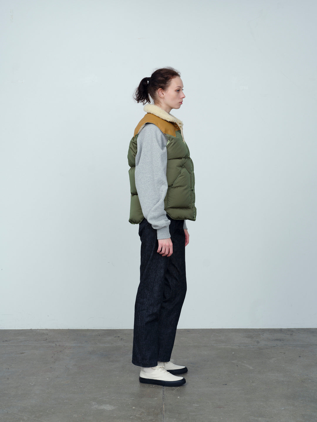 【 25FW 】RMFC HERITAGE CHRISTY VEST / OLIVE
