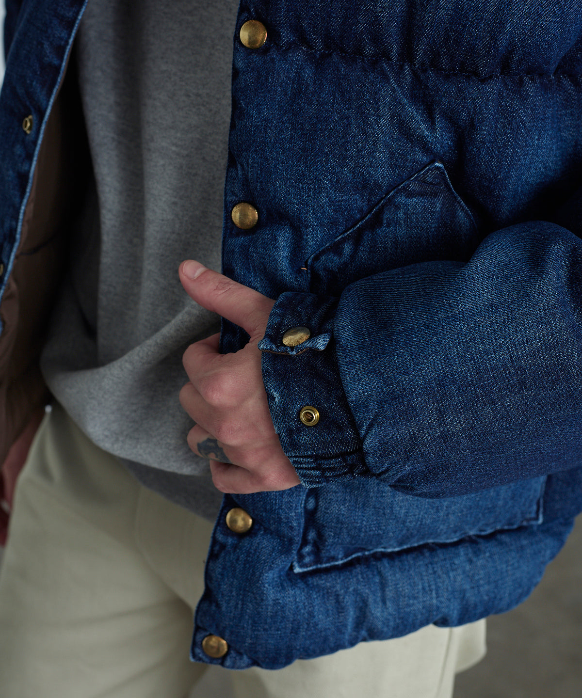 【 25FW PRE-ORDER 】RMFC HERITAGE DOWN JACKET DNIM / DENIM INDIGO