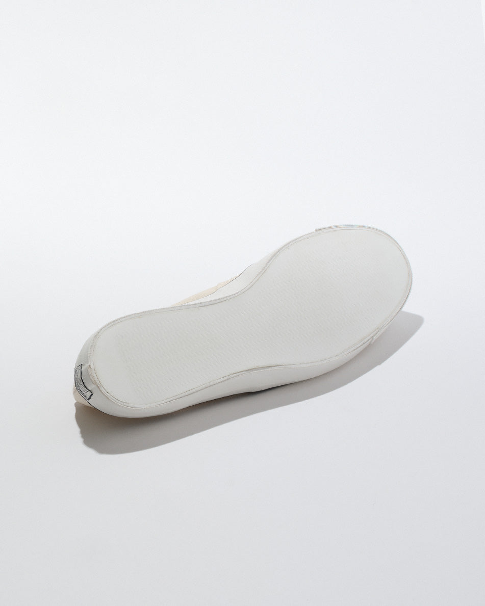 【 26SS 】WAKOUWA CANVAS OX LOW WHITE SOLE / NAVY