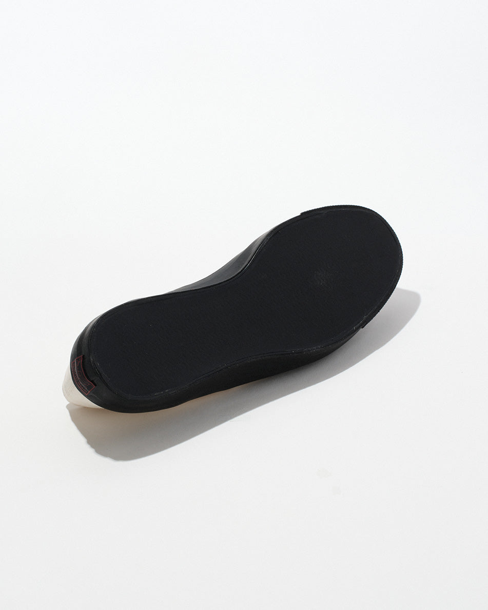 【 26SS 】WAKOUWA CANVAS OX LOW BLACK SOLE / NATURAL