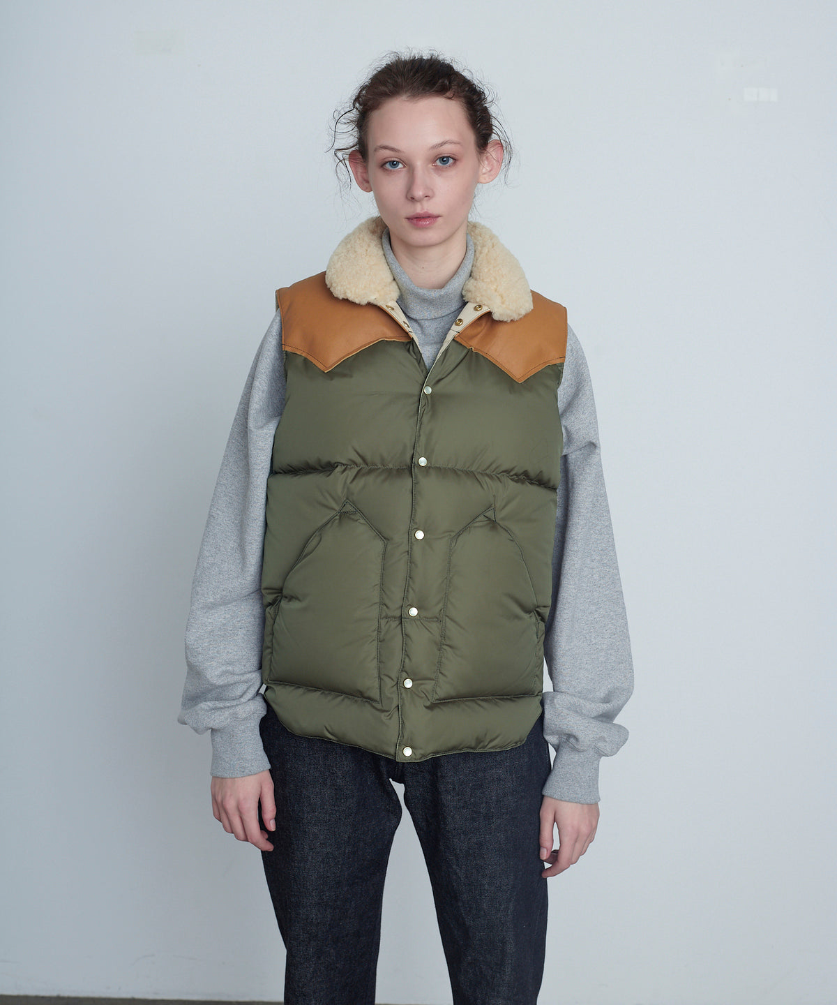 【 25FW 】RMFC HERITAGE CHRISTY VEST / OLIVE