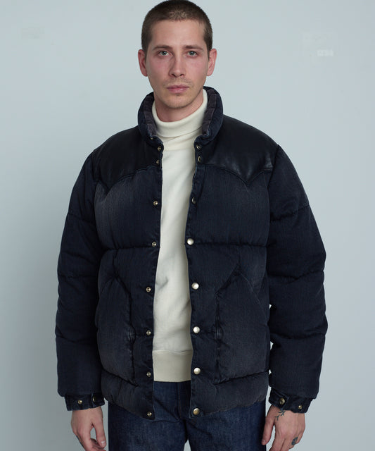 【 25FW PRE-ORDER 】RMFC HERITAGE DOWN JACKET DNIM / DENIM BLACK