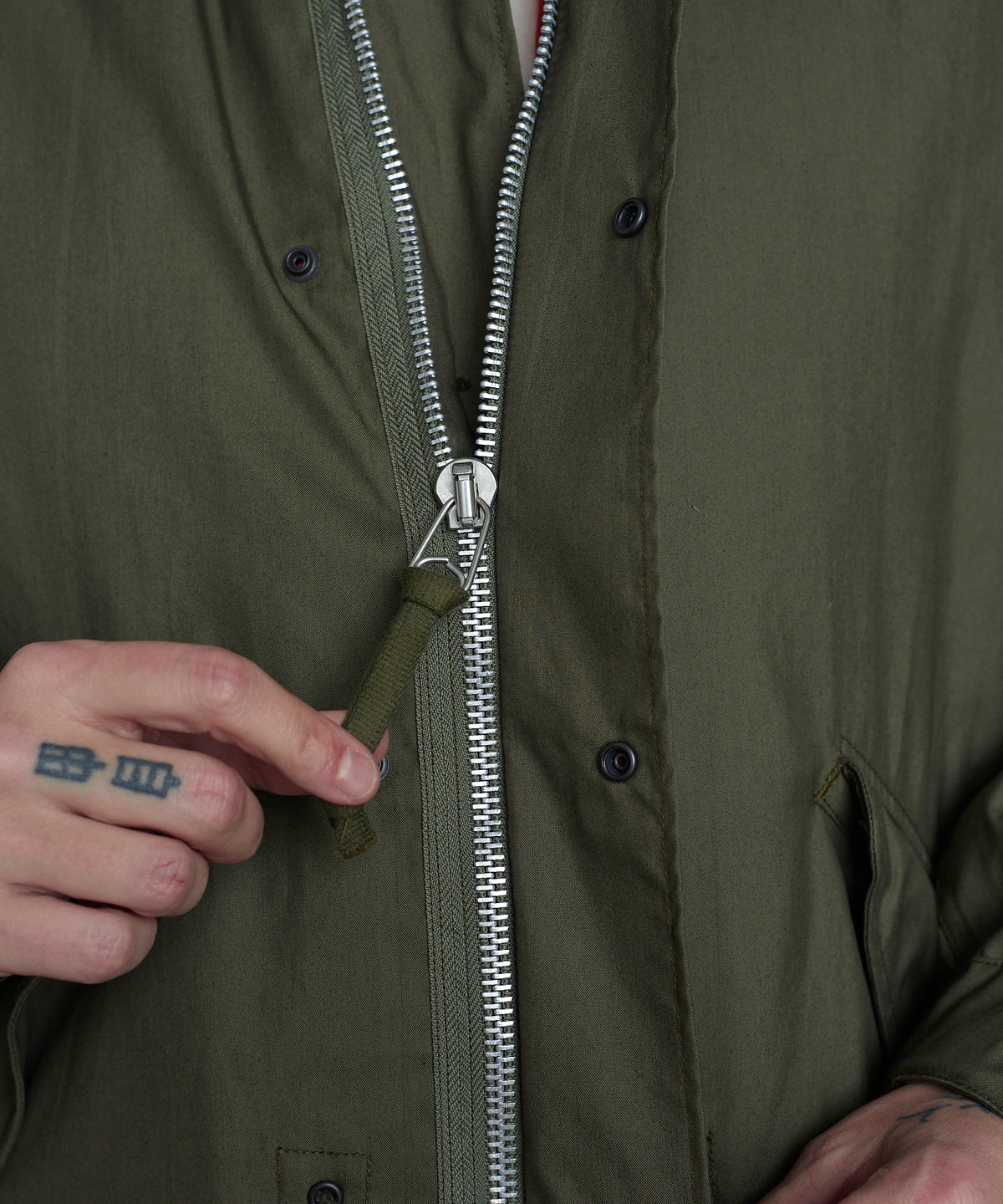 【 25FW 】RMFC M65 FISHTAIL VTG POPLIN with LINER / OLIVE