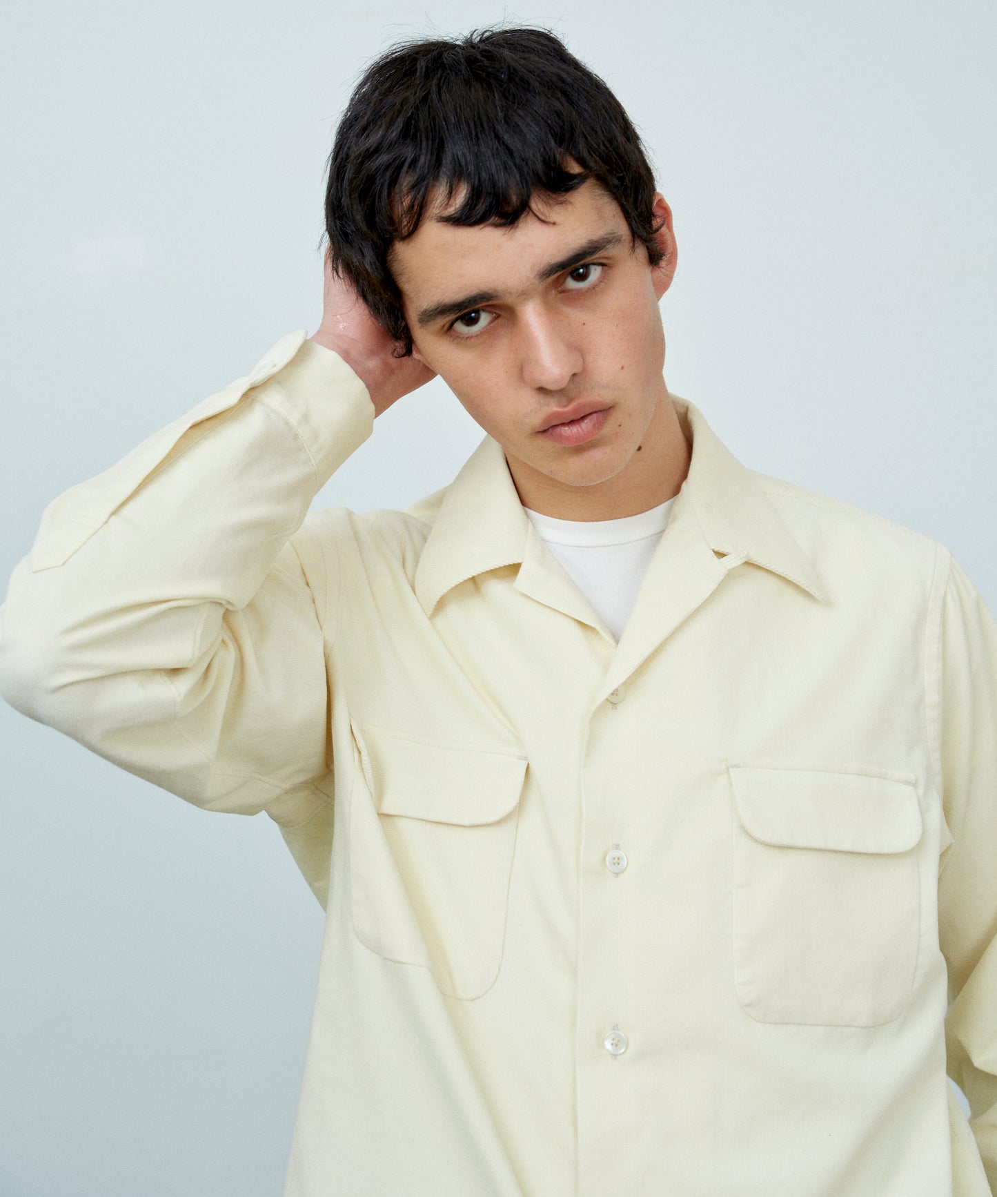 【 25FW 】ANATOMICA JIMMY SHIRT / IVORY