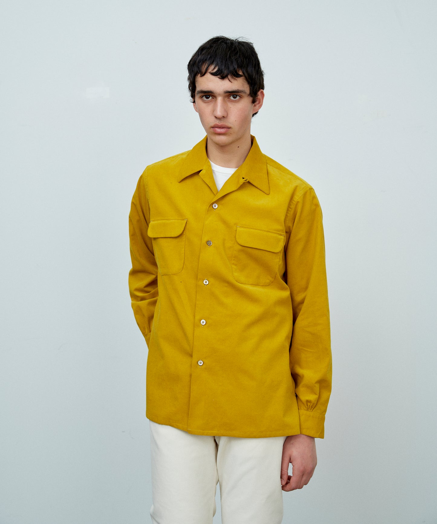 【 25FW 】ANATOMICA JIMMY SHIRT / MUSTARD